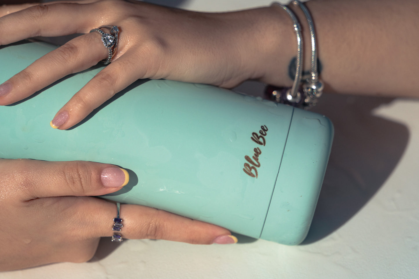 BeeThermo - 750ml Stainless Steel Bottle Sky Blue