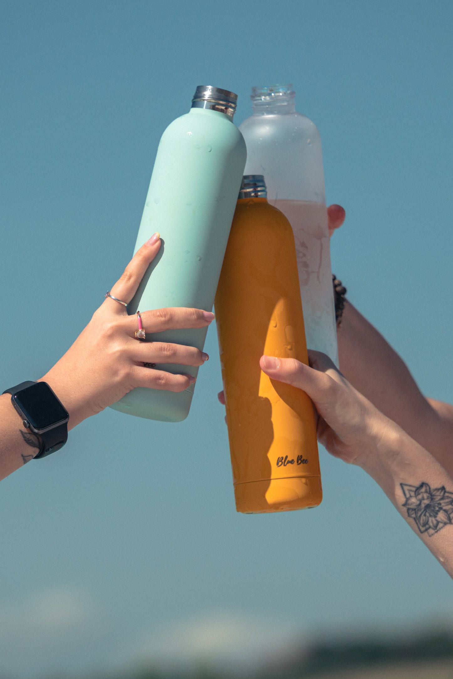 BeeThermo - 750ml Stainless Steel Bottle Sunny Yellow