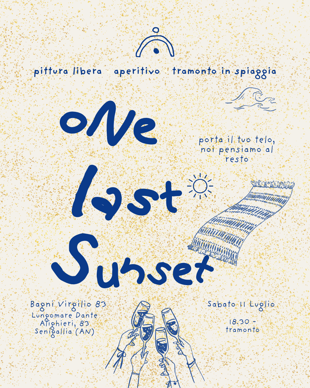 One Last Sunset - Pittura Libera al Tramonto